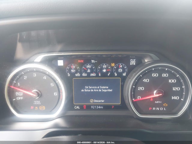 2021 Chevrolet Silverado 1500 4wd  Short Bed Ltz მანქანა იყიდება აუქციონზე, vin: 1GCUYGED0MZ136466, აუქციონის ნომერი: 45888901