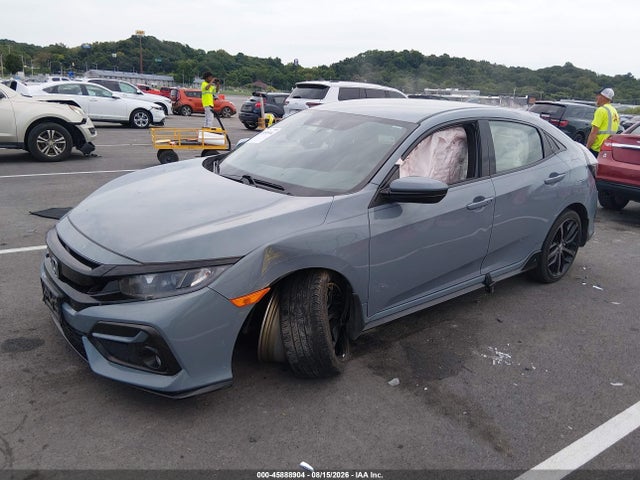45888904 :رقم المزاد ، SHHFK7H42MU213851 vin ، 2021 Honda Civic Sport مزاد بيع