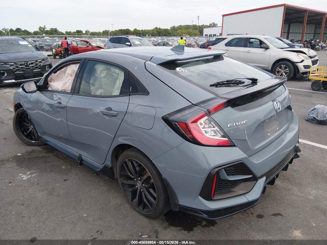 45888904 :رقم المزاد ، SHHFK7H42MU213851 vin ، 2021 Honda Civic Sport مزاد بيع