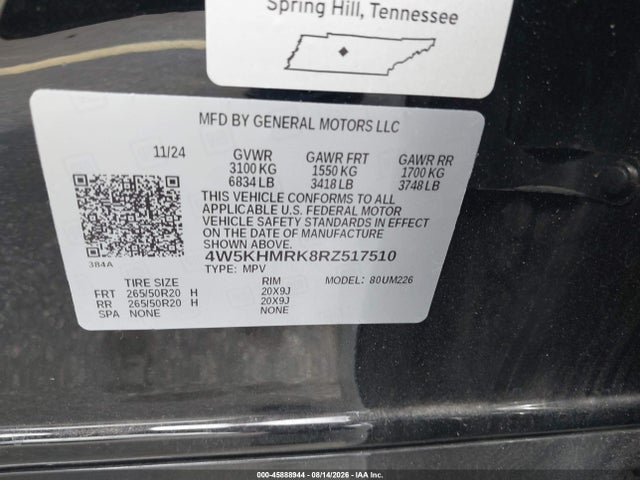Acura Zdx A-spec 2024 4W5KHMRK8RZ517510 Image 9