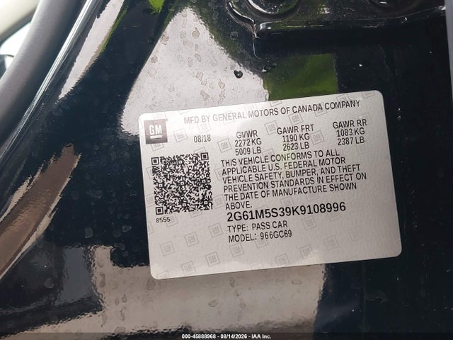 Cadillac XTS LUXURY 2019 2G61M5S39K9108996 Image 9