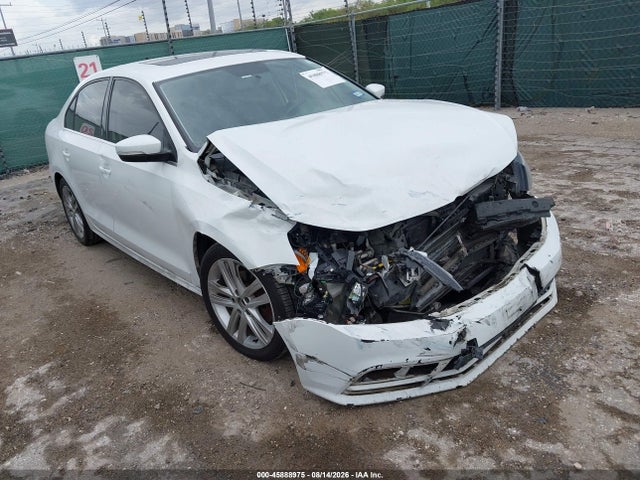 2015 Volkswagen Jetta 2.0l Tdi Sel მანქანა იყიდება აუქციონზე, vin: 3VWLA7AJ6FM233345, აუქციონის ნომერი: 45888975
