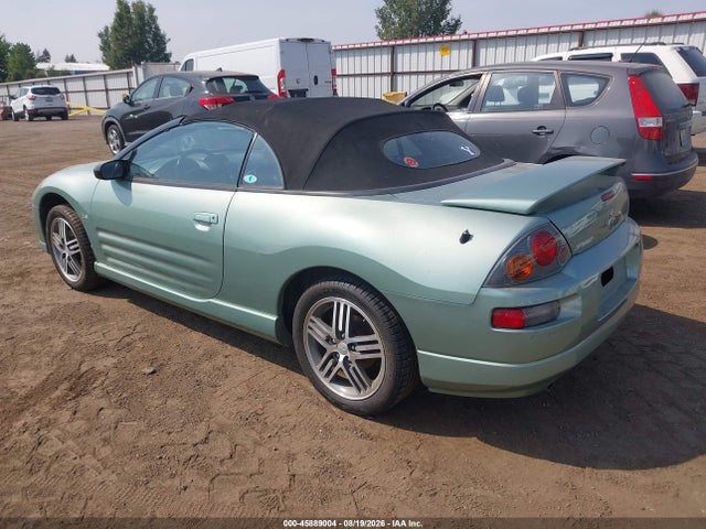 45889004 :رقم المزاد ، 4A3AE75H53E024537 vin ، 2003 Mitsubishi Eclipse Spyder Gts مزاد بيع