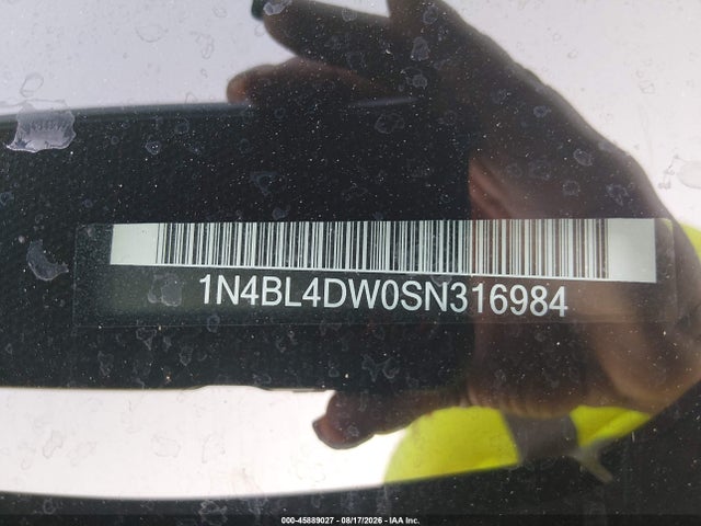 Nissan Altima Sv Awd 2025 1N4BL4DW0SN316984 Image 9