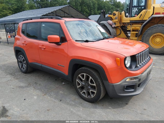 Продажа на аукционе авто 2017 Jeep Renegade Latitude, vin: ZACCJABBXHPE72288, номер лота: 45889059