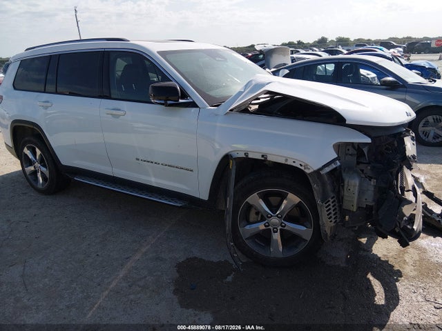 Продаж на аукціоні авто 2021 Jeep Grand Cherokee L Limited 4x4, vin: 1C4RJKBG6M8108995, номер лоту: 45889078