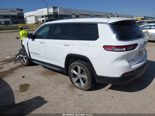 Продаж на аукціоні авто 2021 Jeep Grand Cherokee L Limited 4x4, vin: 1C4RJKBG6M8108995, номер лоту: 45889078