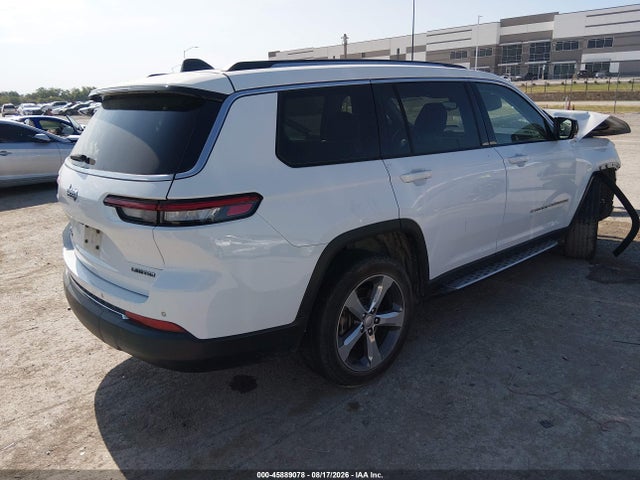 Продаж на аукціоні авто 2021 Jeep Grand Cherokee L Limited 4x4, vin: 1C4RJKBG6M8108995, номер лоту: 45889078
