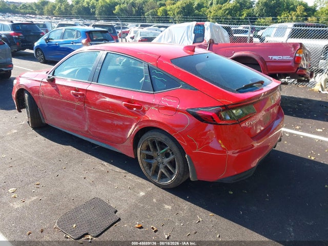 45889136 :رقم المزاد ، 19XFL2H8XSE034321 vin ، 2025 Honda Civic Sedan Sport مزاد بيع