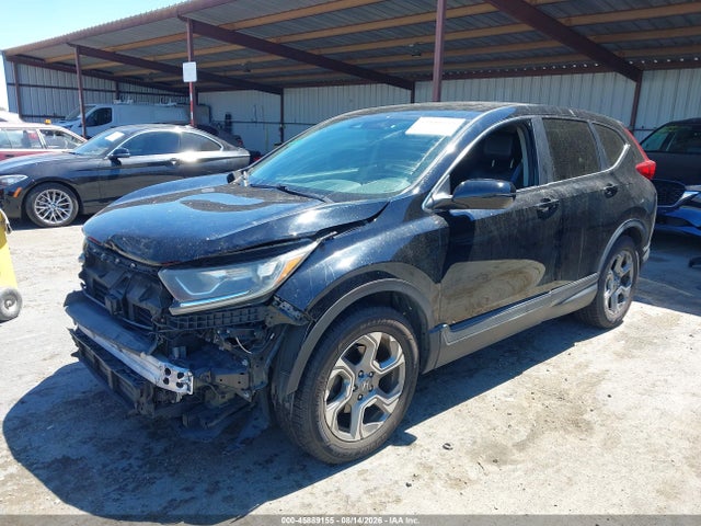 45889155 :رقم المزاد ، 7FARW1H80HE027383 vin ، 2017 Honda Cr-v Ex-l/ex-l Navi مزاد بيع