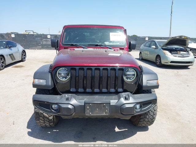 Aukcja sprzedaży 2021 Jeep Wrangler Unlimited Willys 4x4, vin: 1C4HJXDN0MW557587, numer aukcji: 45889156