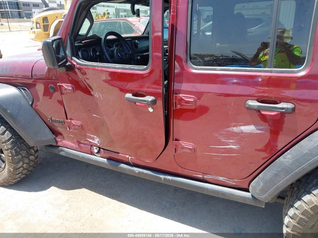 Aukcja sprzedaży 2021 Jeep Wrangler Unlimited Willys 4x4, vin: 1C4HJXDN0MW557587, numer aukcji: 45889156