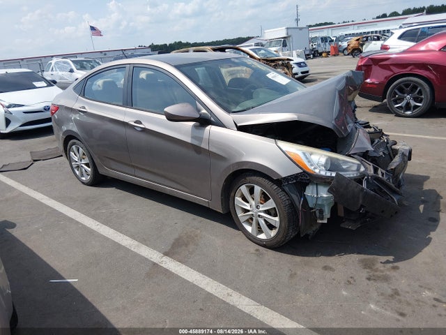 45889174 :رقم المزاد ، KMHCU4AE1EU757889 vin ، 2014 Hyundai Accent Gls مزاد بيع