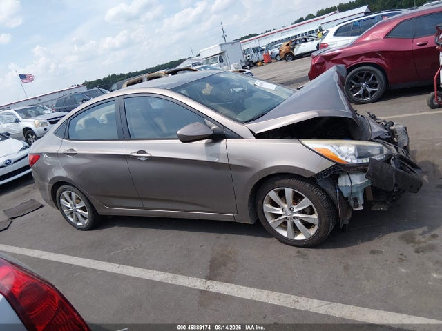 45889174 :رقم المزاد ، KMHCU4AE1EU757889 vin ، 2014 Hyundai Accent Gls مزاد بيع