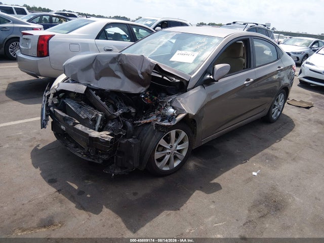 45889174 :رقم المزاد ، KMHCU4AE1EU757889 vin ، 2014 Hyundai Accent Gls مزاد بيع