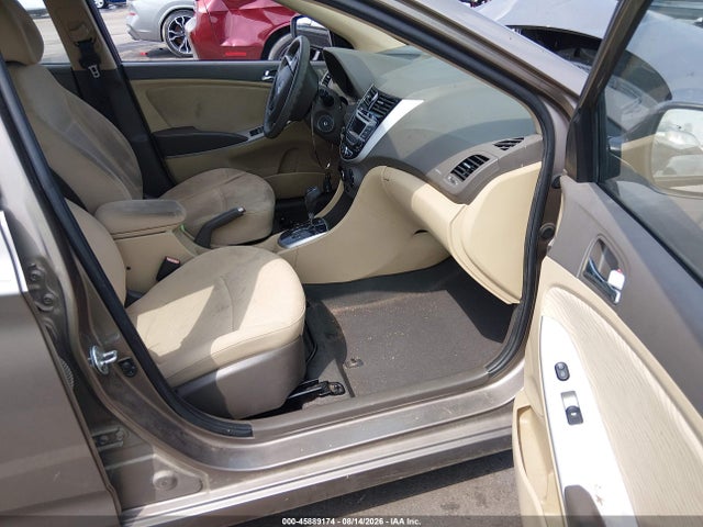 45889174 :رقم المزاد ، KMHCU4AE1EU757889 vin ، 2014 Hyundai Accent Gls مزاد بيع