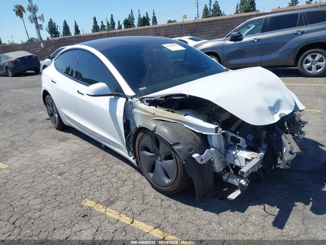 2021 Tesla Model 3 Standard Range Plus Rear-wheel Drive მანქანა იყიდება აუქციონზე, vin: 5YJ3E1EA9MF030238, აუქციონის ნომერი: 45889232