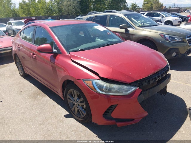 Продаж на аукціоні авто 2018 Hyundai Elantra Sel, vin: 5NPD84LF8JH222033, номер лоту: 45889238