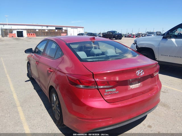 Aukcja sprzedaży 2018 Hyundai Elantra Sel, vin: 5NPD84LF8JH222033, numer aukcji: 45889238
