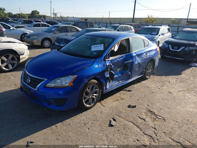 45889258 :رقم المزاد ، 3N1AB7AP0FY298134 vin ، 2015 Nissan Sentra Sr مزاد بيع