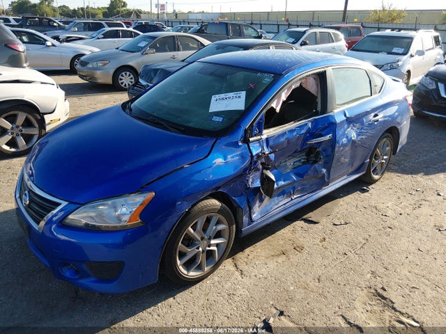 45889258 :رقم المزاد ، 3N1AB7AP0FY298134 vin ، 2015 Nissan Sentra Sr مزاد بيع