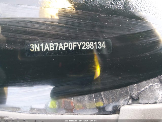 45889258 :رقم المزاد ، 3N1AB7AP0FY298134 vin ، 2015 Nissan Sentra Sr مزاد بيع