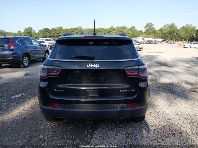 2018 Jeep Compass Limited 4x4 მანქანა იყიდება აუქციონზე, vin: 3C4NJDCB9JT341263, აუქციონის ნომერი: 45889305