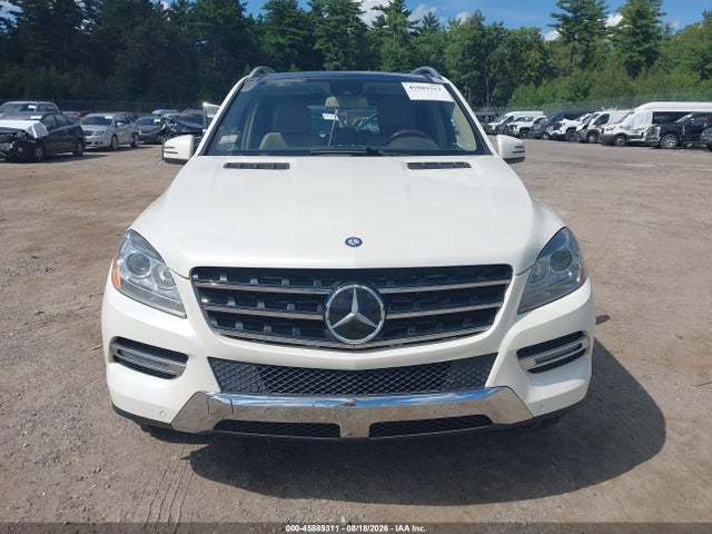 45889311 :رقم المزاد ، 4JGDA2EB4DA137555 vin ، 2013 Mercedes-benz Ml 350 Bluetec 4matic مزاد بيع