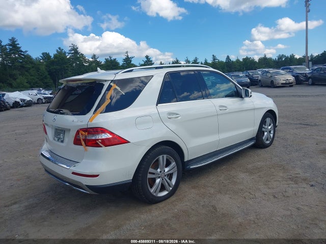 45889311 :رقم المزاد ، 4JGDA2EB4DA137555 vin ، 2013 Mercedes-benz Ml 350 Bluetec 4matic مزاد بيع