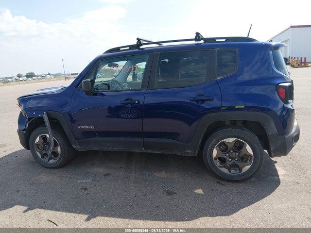 2017 Jeep Renegade Sport მანქანა იყიდება აუქციონზე, vin: ZACCJBAB2HPG36916, აუქციონის ნომერი: 45889345