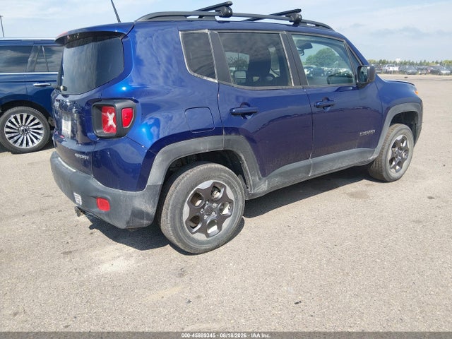 2017 Jeep Renegade Sport მანქანა იყიდება აუქციონზე, vin: ZACCJBAB2HPG36916, აუქციონის ნომერი: 45889345