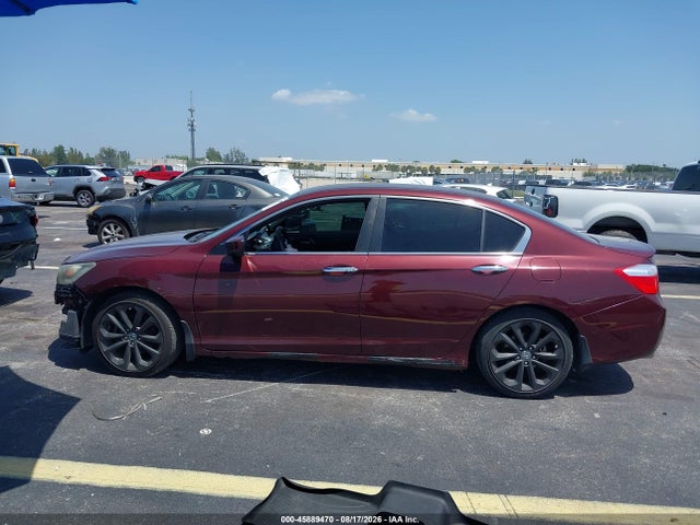 2014 Honda Accord Sport მანქანა იყიდება აუქციონზე, vin: 1HGCR2F52EA014633, აუქციონის ნომერი: 45889470