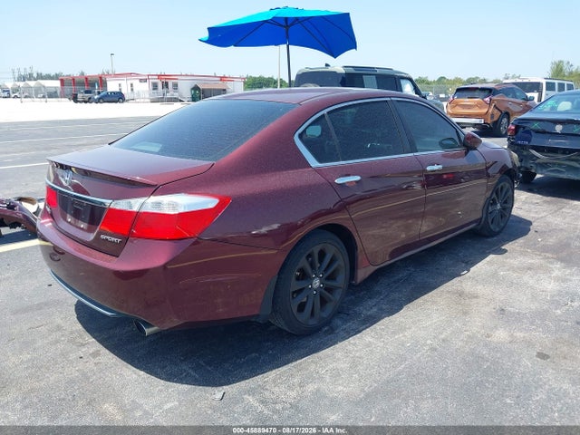 2014 Honda Accord Sport მანქანა იყიდება აუქციონზე, vin: 1HGCR2F52EA014633, აუქციონის ნომერი: 45889470
