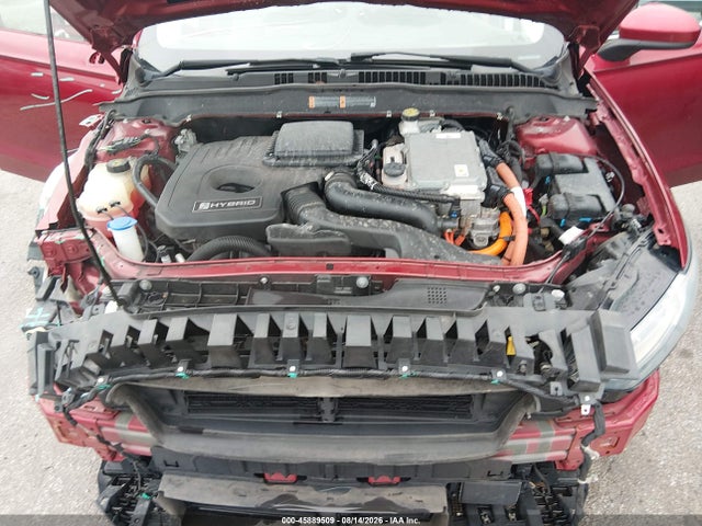 2019 Ford Fusion Hybrid Se მანქანა იყიდება აუქციონზე, vin: 3FA6P0LU5KR242411, აუქციონის ნომერი: 45889509