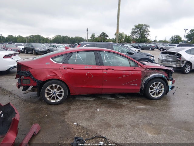 2019 Ford Fusion Hybrid Se მანქანა იყიდება აუქციონზე, vin: 3FA6P0LU5KR242411, აუქციონის ნომერი: 45889509