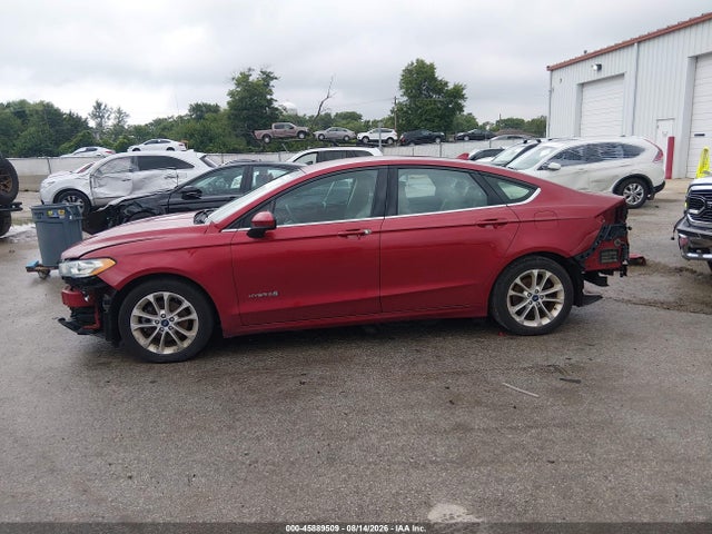 2019 Ford Fusion Hybrid Se მანქანა იყიდება აუქციონზე, vin: 3FA6P0LU5KR242411, აუქციონის ნომერი: 45889509