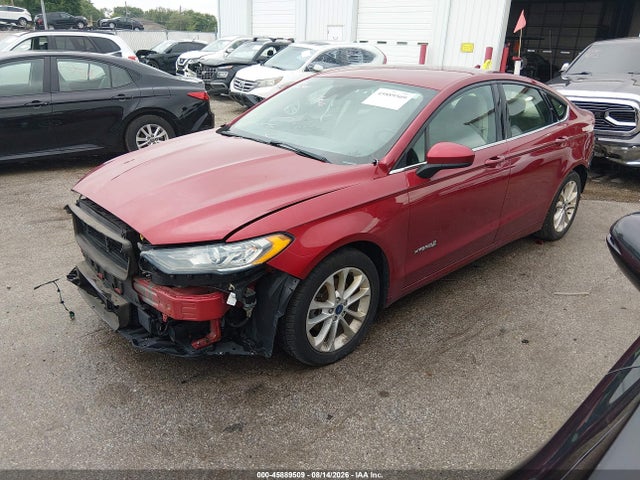 2019 Ford Fusion Hybrid Se მანქანა იყიდება აუქციონზე, vin: 3FA6P0LU5KR242411, აუქციონის ნომერი: 45889509