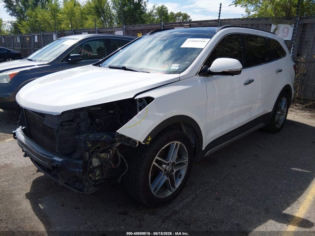 2017 Hyundai Santa Fe Limited Ultimate მანქანა იყიდება აუქციონზე, vin: KM8SR4HF2HU235062, აუქციონის ნომერი: 45889516