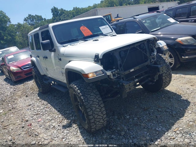Продажа на аукционе авто 2018 Jeep Wrangler Unlimited Sahara 4x4, vin: 1C4HJXEG3JW140654, номер лота: 45889590