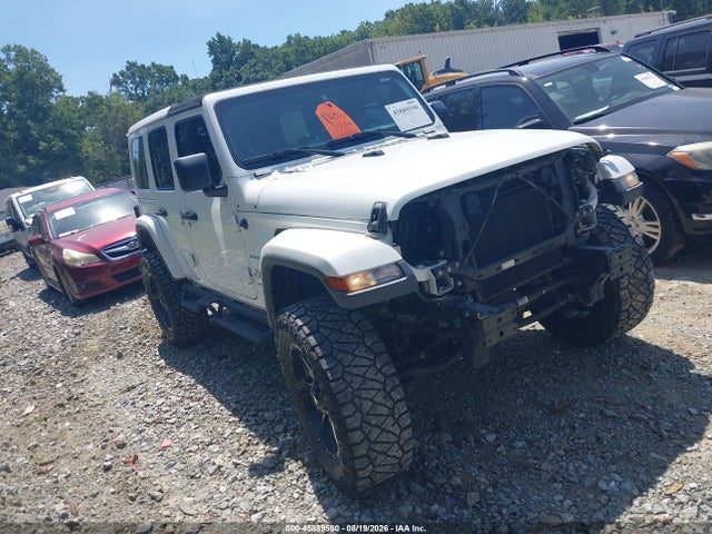 Продажа на аукционе авто 2018 Jeep Wrangler Unlimited Sahara 4x4, vin: 1C4HJXEG3JW140654, номер лота: 45889590