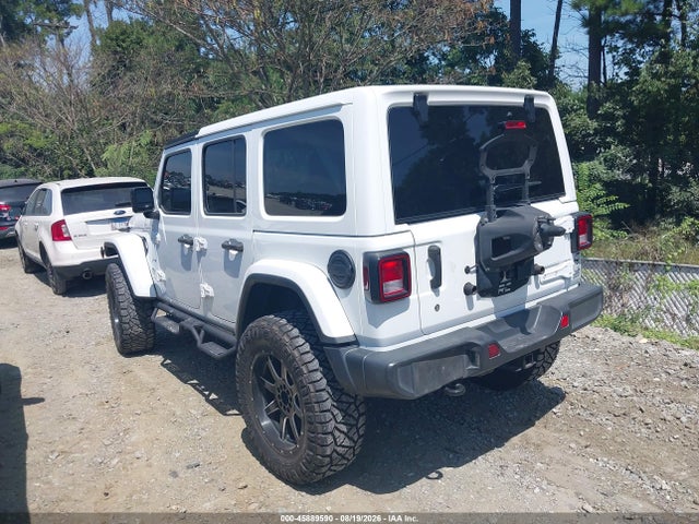Продажа на аукционе авто 2018 Jeep Wrangler Unlimited Sahara 4x4, vin: 1C4HJXEG3JW140654, номер лота: 45889590