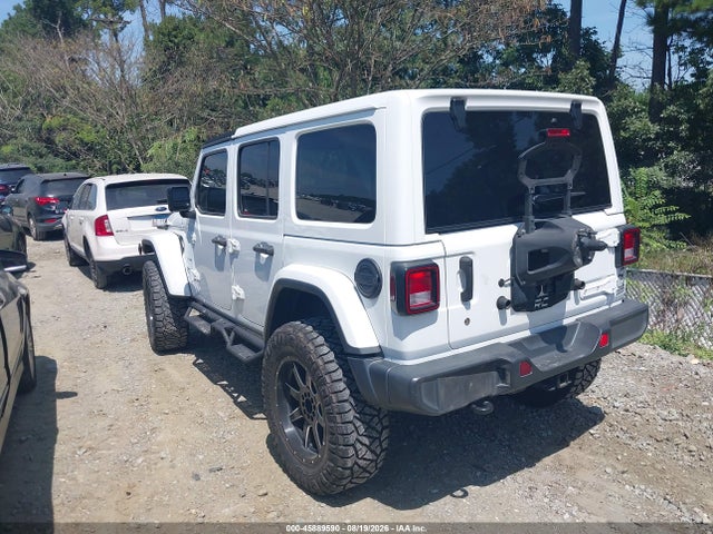 Продажа на аукционе авто 2018 Jeep Wrangler Unlimited Sahara 4x4, vin: 1C4HJXEG3JW140654, номер лота: 45889590