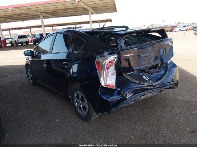 Продажа на аукционе авто 2013 Toyota Prius Four, vin: JTDKN3DU4D0340248, номер лота: 45889600