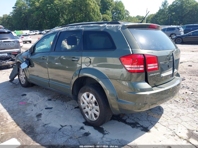 2018 Dodge Journey Se მანქანა იყიდება აუქციონზე, vin: 3C4PDCAB4JT183508, აუქციონის ნომერი: 45889602