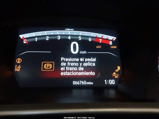 45889610 :رقم المزاد ، 7FARW1H54KE009708 vin ، 2019 Honda Cr-v Ex مزاد بيع