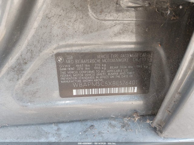Продаж на аукціоні авто 2011 Bmw 335i, vin: WBAPM5C5XBE576401, номер лоту: 45889661