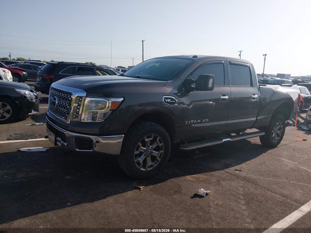 2018 Nissan Titan Xd Sv Gas მანქანა იყიდება აუქციონზე, vin: 1N6AA1F44JN501184, აუქციონის ნომერი: 45889687