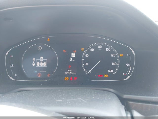 Aukcja sprzedaży 2021 Honda Accord Touring, vin: 1HGCV2F93MA012970, numer aukcji: 45889693
