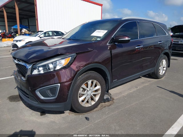 Auction sale of the 2016 Kia Sorento 2.4l Lx, vin: 5XYPG4A33GG066959, lot number: 45889741