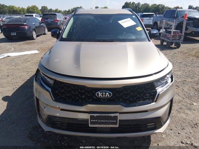 45889782 :رقم المزاد ، 5XYRH4LF0MG034608 vin ، 2021 Kia Sorento Ex مزاد بيع